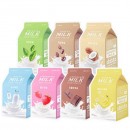 Тканевые маски молочные "A'PEIU Milk One-Pack" 21 гр.