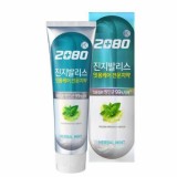Зубная паста антибактериальная с экстрактом целебных трав и экстратком гонкго "Aekyung 2080 K Gingivalis Herbal Mint Toothpaste" 120 гр.