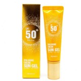 Солнцезащитный гель для лица освежающий "Deoproce Hyaluronic Cooling Sun Gel SPF 50+ PA++" 50 гр.