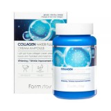 Крем-сыворотка для лица увлажняющая с коллагеном "FarmStay Collagen Water Full Moist Cream Ampoule" 250 мл.
