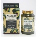 Сыворотка для лица интенсивно увлажняющая с маслом авокадо "FarmStay Avocado All-In-One Intensive Moist Ampoule" 250 мл.
