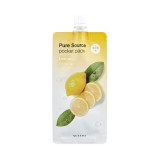Ночная маска энергетическая с экстрактом лимона "Missha Pure Source Pocket Pack Lemon" 10 мл.