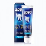 Зубная паста защитная со вкусом мяты голубая "Aekyung 2080 Power Shield Blue Double Mint Toothpaste" 140 гр.