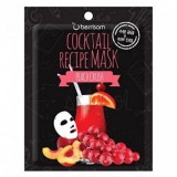 Тканевая маска для лица с экстрактом персика "Berrisom Cocktail Recipe Mask Peach Crush"