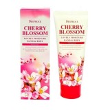 Крем для рук и тела питательный с экстрактом цветов вишни "Deoproce Cherry Blossom Lovely Moisture Hand and Body" 100 мл.