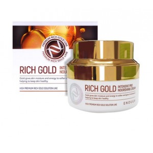Крем для лица питательный с золотом "Enough Rich Gold Intensive Pro Nourishing Cream" 50 мл.