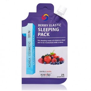 Маска для лица ночная увлажняющая с экстрактами ягод "Eyenlip Berry Elastic Sleeping Pack" 25 гр.