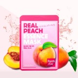 Тканевая маска с экстрактом персика "FarmStay Real Peach Essence Mask" 23 мл.