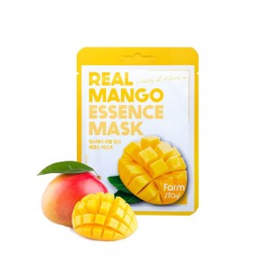 Тканевая маска с экстрактом манго "FarmStay Real Mango Essence Mask" 23 мл.
