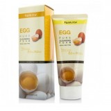 Пенка для умывания с яичным экстрактом "FarmStay Egg Pure Cleansing Foam" 180 мл.