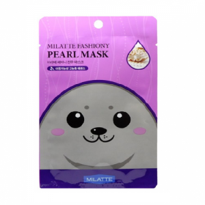 Тканевая маска с экстрактом жемчуга "Milatte Fashiony Pearl Mask Sheet" 21 гр.